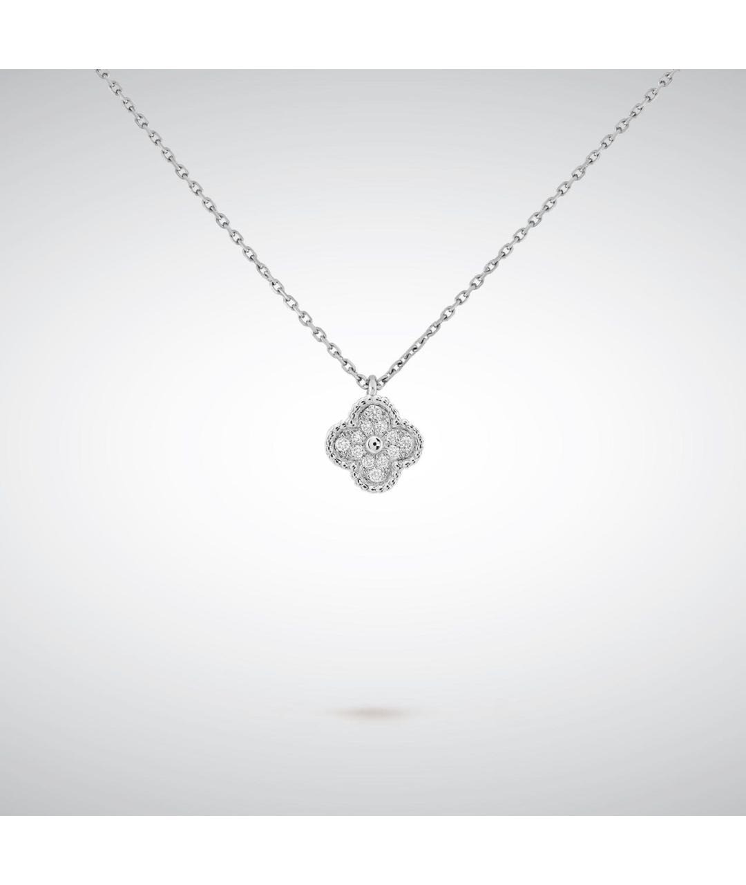 VAN CLEEF & ARPELS Серебряная подвеска из белого золота, фото 4