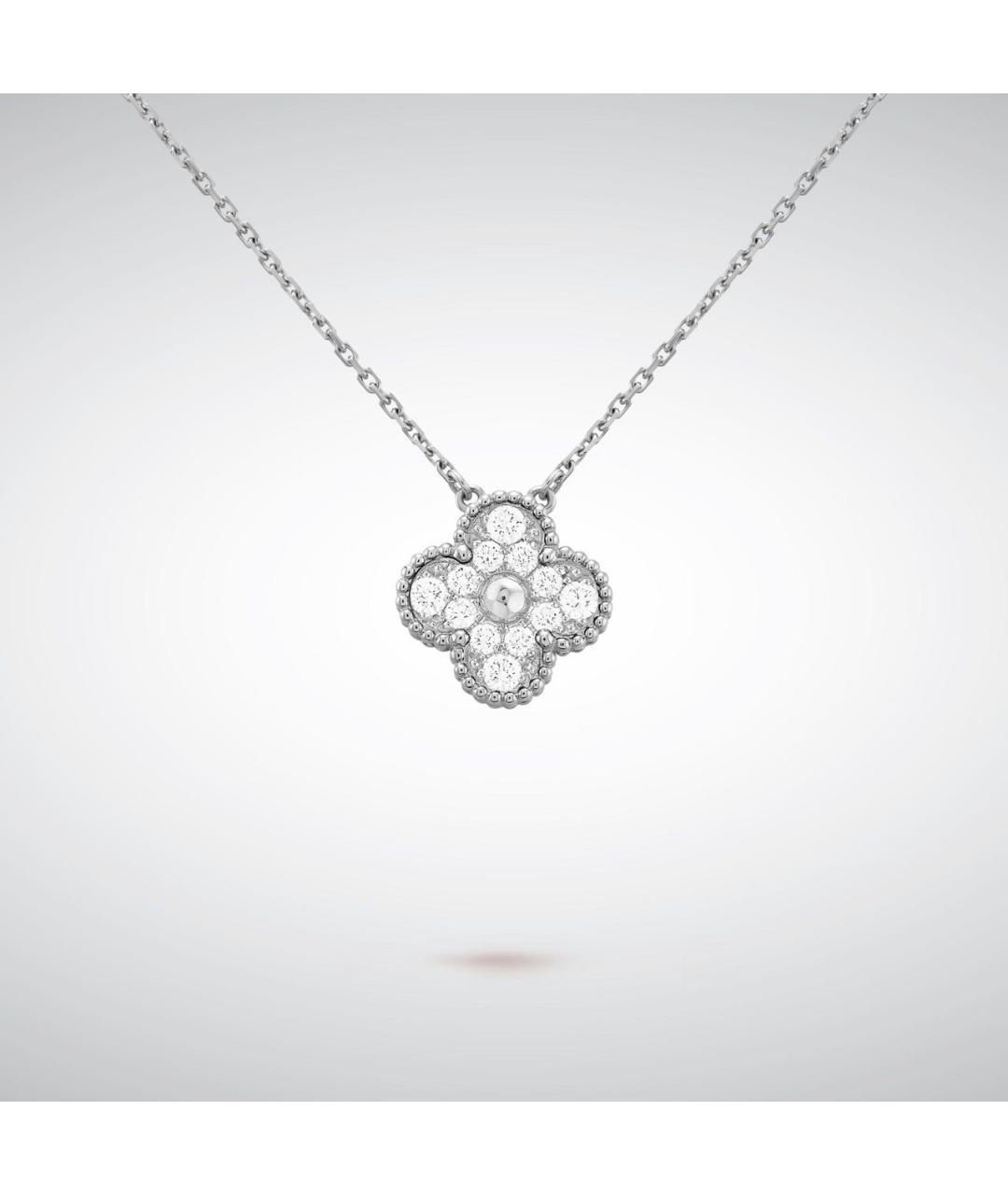 VAN CLEEF & ARPELS Серебряная подвеска из белого золота, фото 4