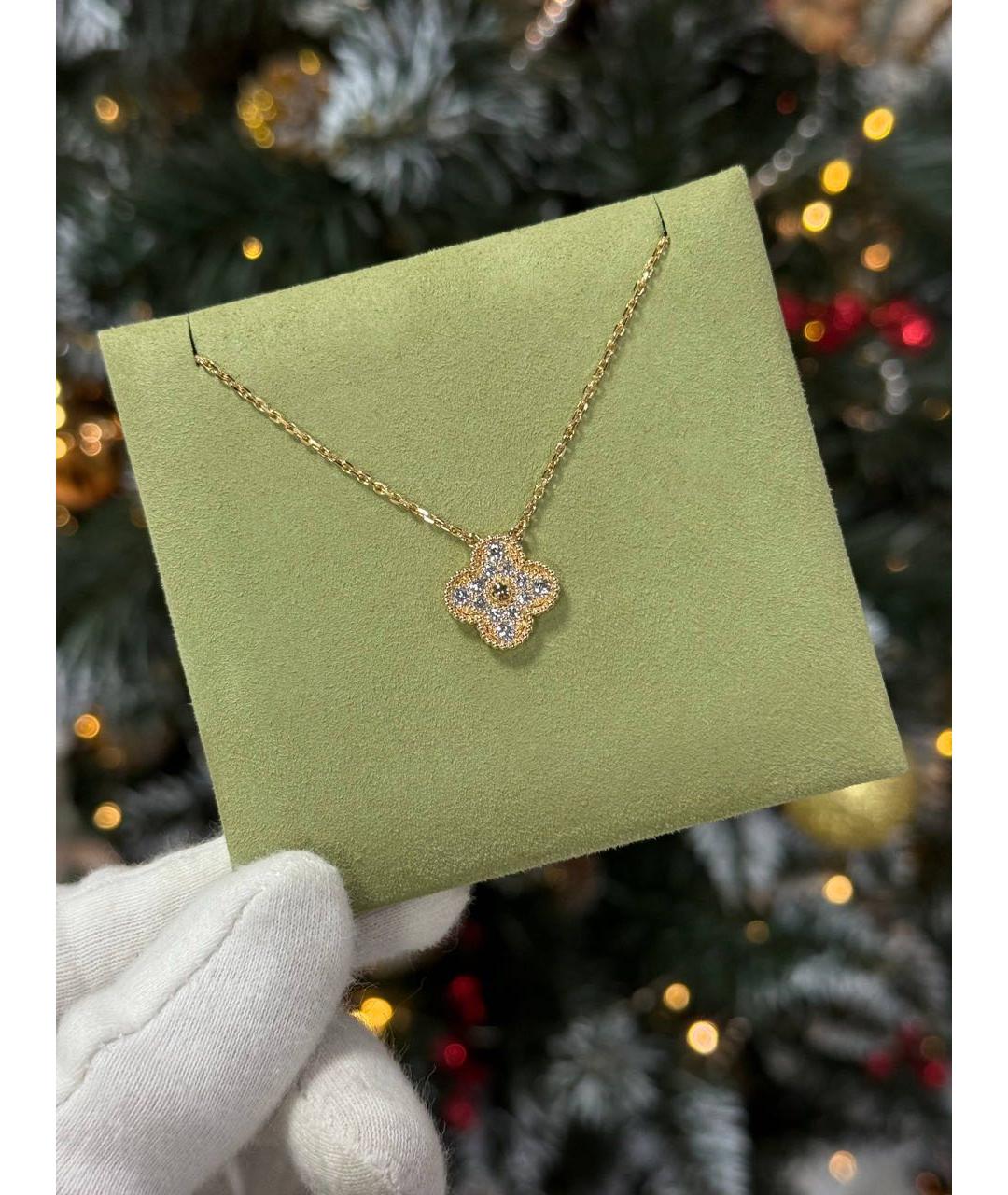 VAN CLEEF & ARPELS Золотая подвеска из желтого золота, фото 2