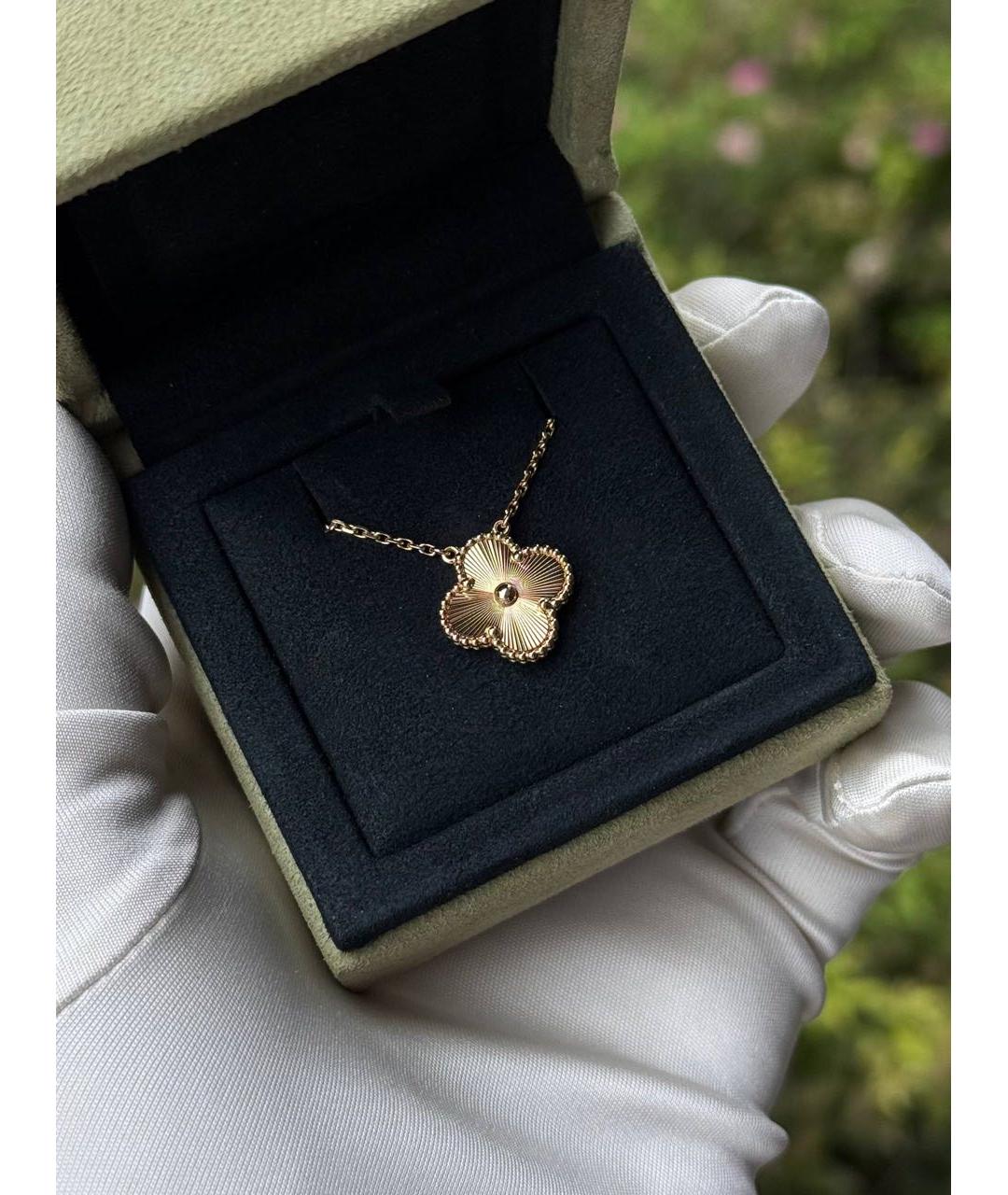 VAN CLEEF & ARPELS Золотая подвеска из желтого золота, фото 4