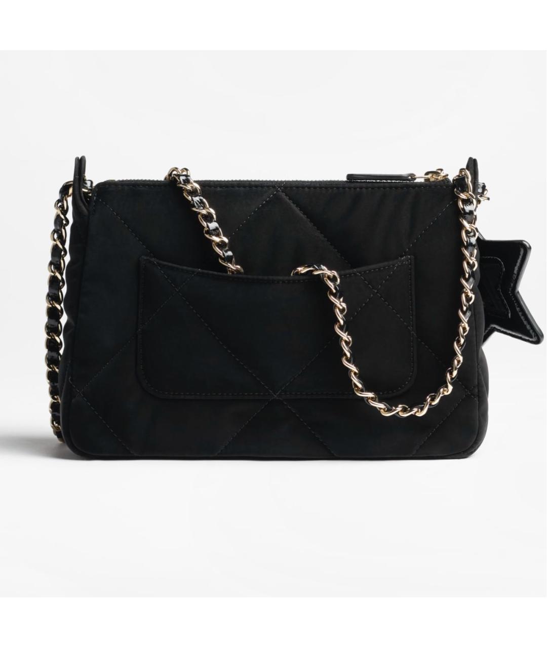 CHANEL Черная сумка через плечо, фото 3