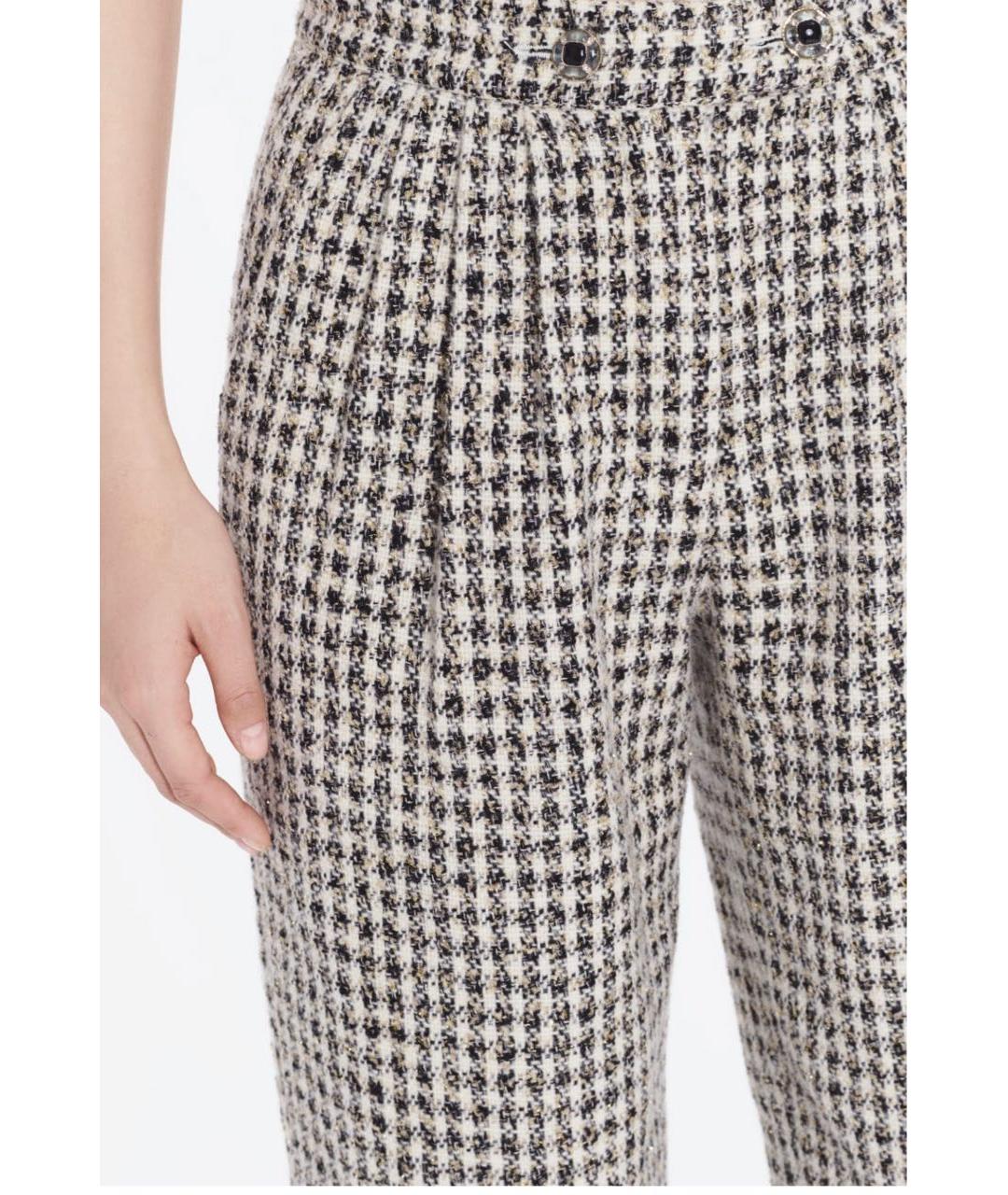 CHANEL Твидовые прямые брюки, фото 3