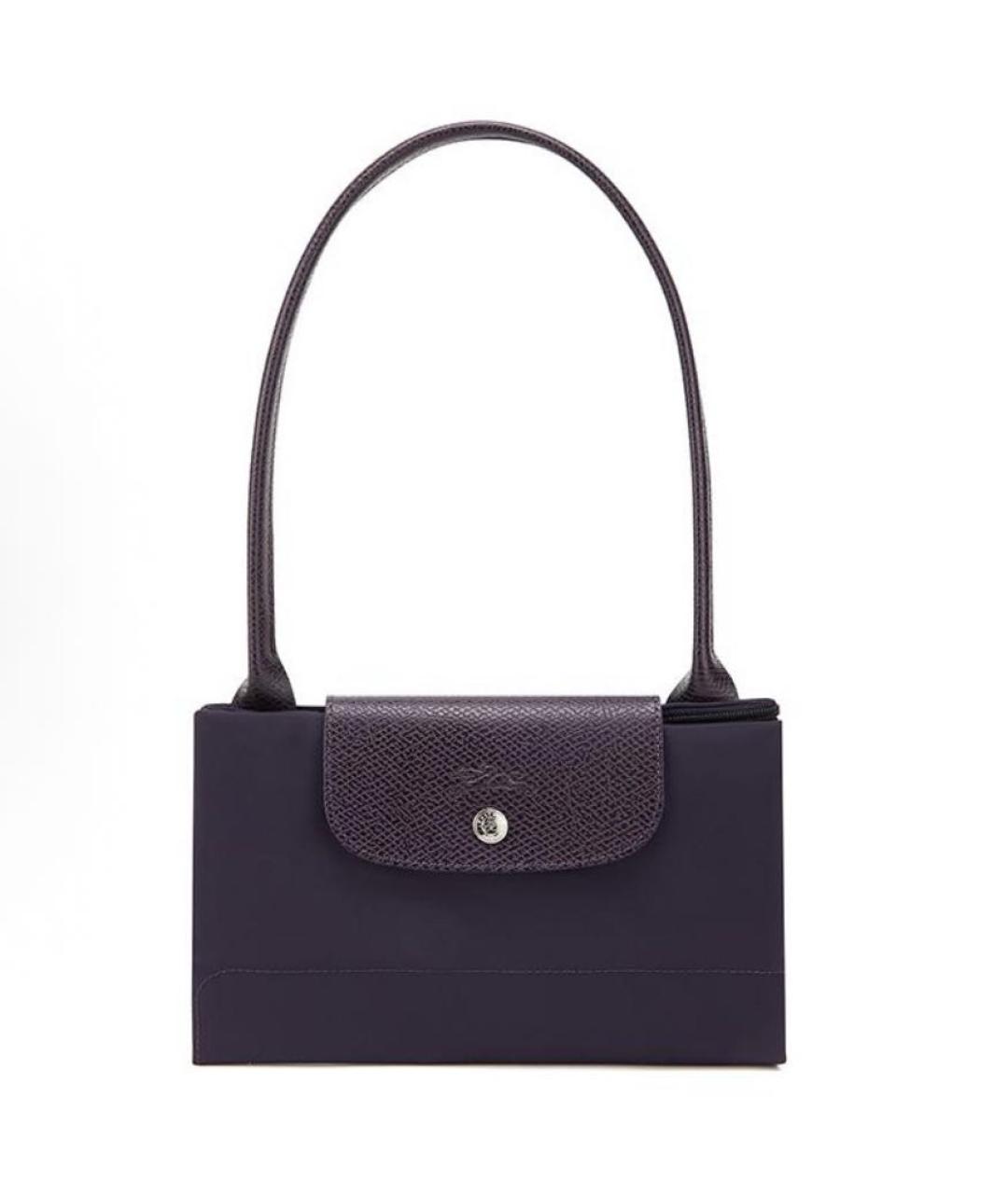 LONGCHAMP Фиолетовая сумка с короткими ручками, фото 6