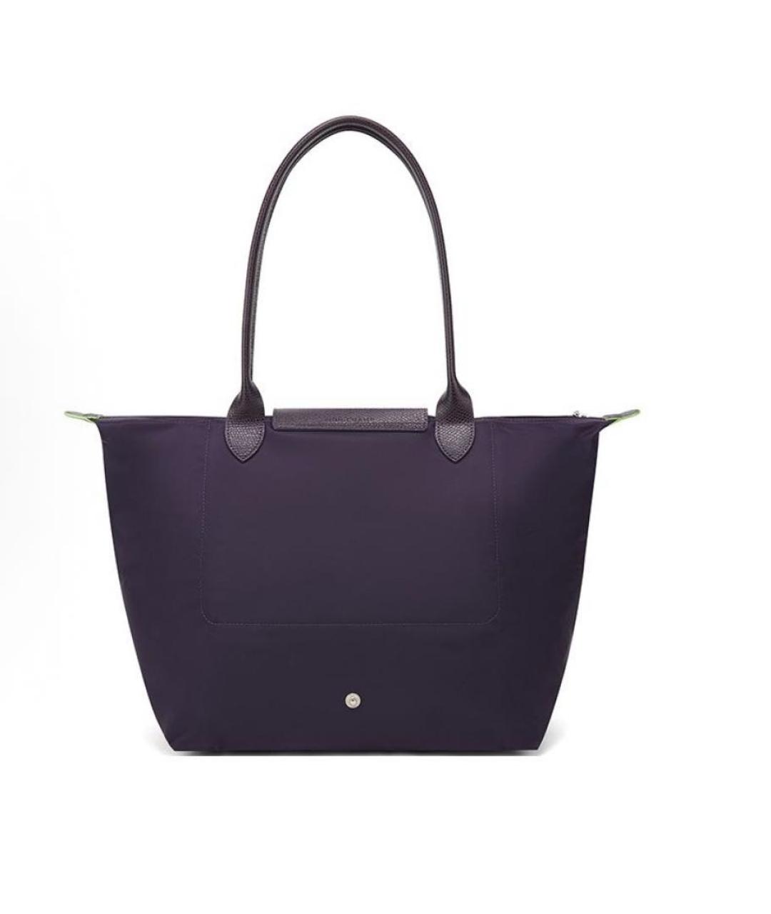 LONGCHAMP Фиолетовая сумка с короткими ручками, фото 4