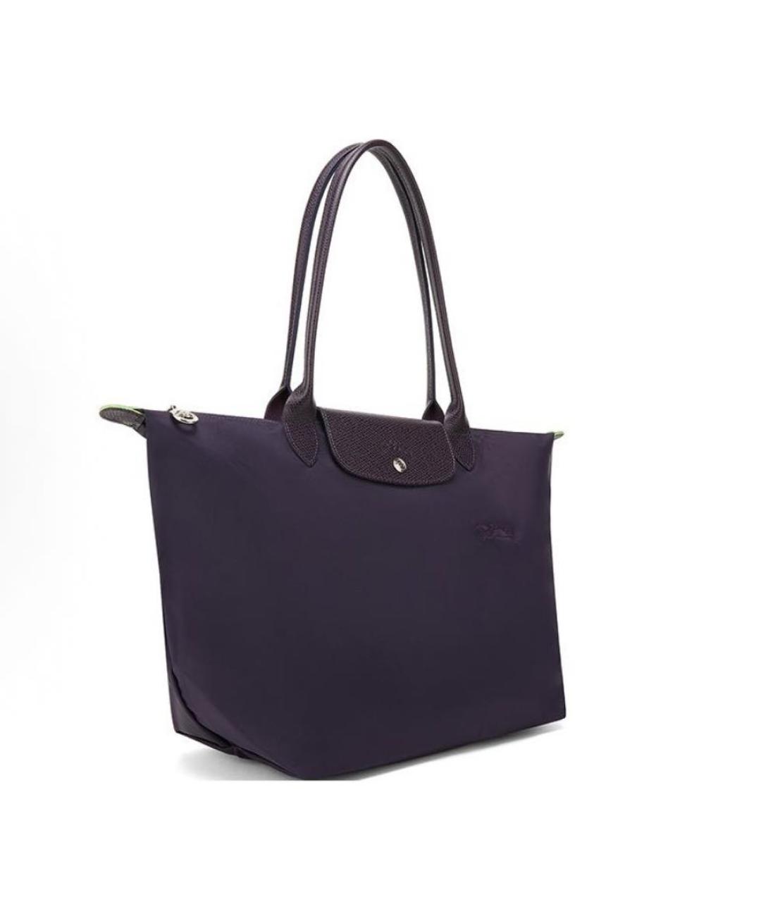 LONGCHAMP Фиолетовая сумка с короткими ручками, фото 2