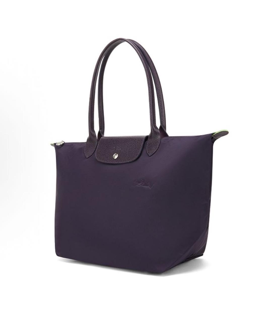 LONGCHAMP Фиолетовая сумка с короткими ручками, фото 2