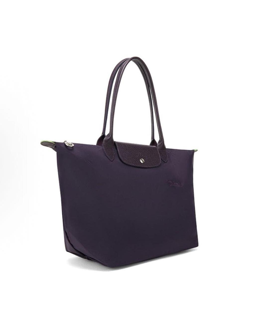 LONGCHAMP Фиолетовая сумка с короткими ручками, фото 3