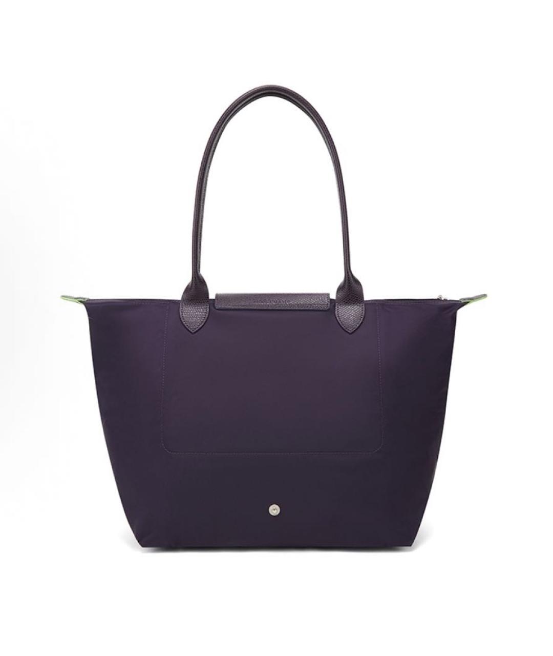 LONGCHAMP Фиолетовая сумка с короткими ручками, фото 4