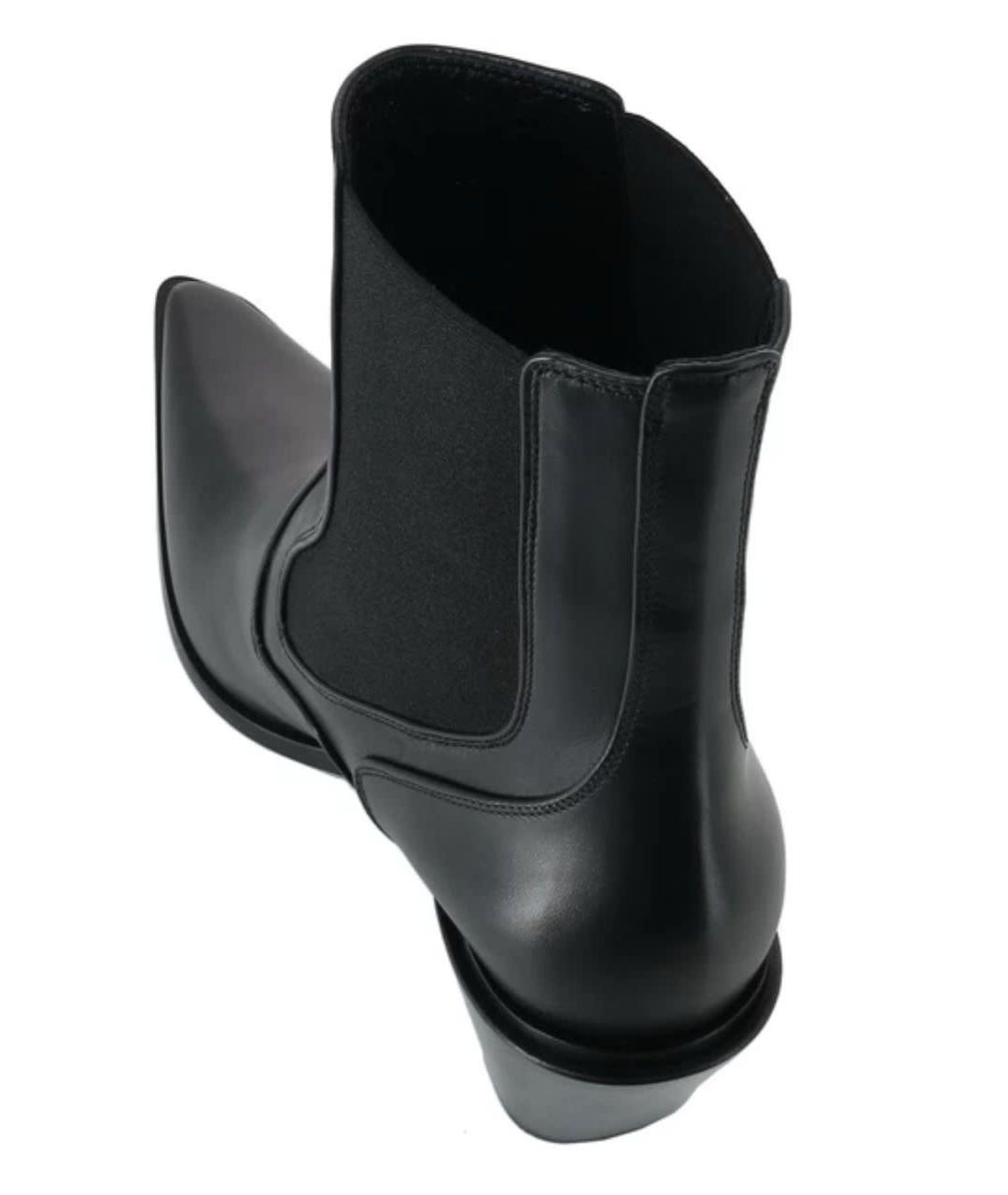 CASADEI Черные кожаные ботильоны, фото 5