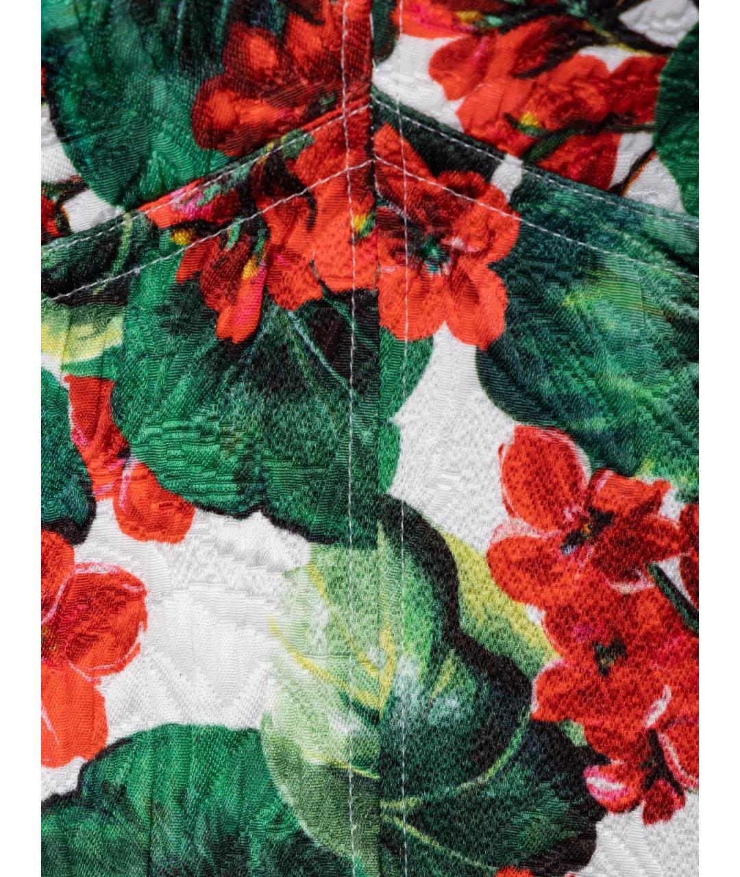 DOLCE&GABBANA Белый хлопковый комбинезон, фото 3