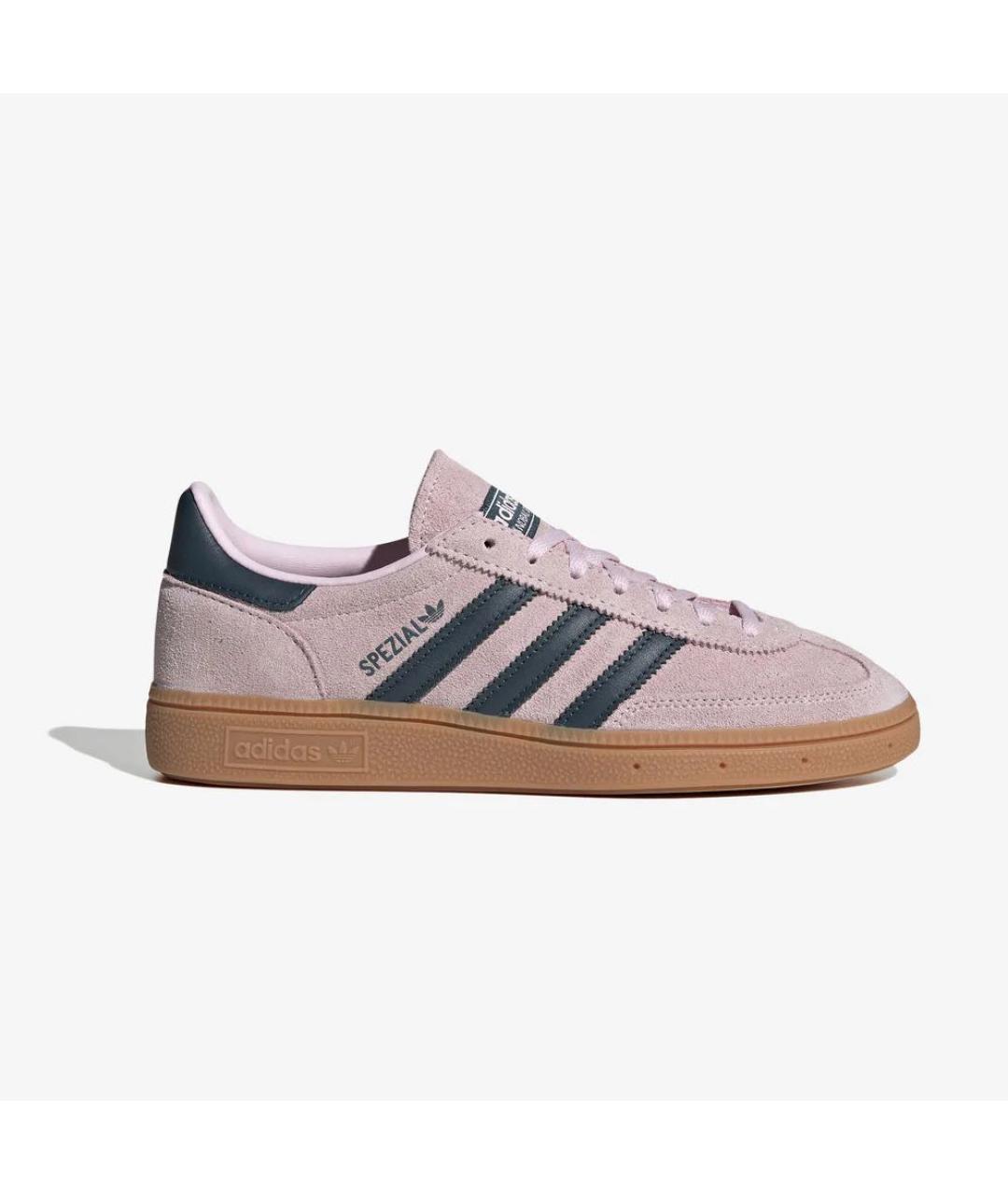 ADIDAS Розовые замшевые кеды, фото 9