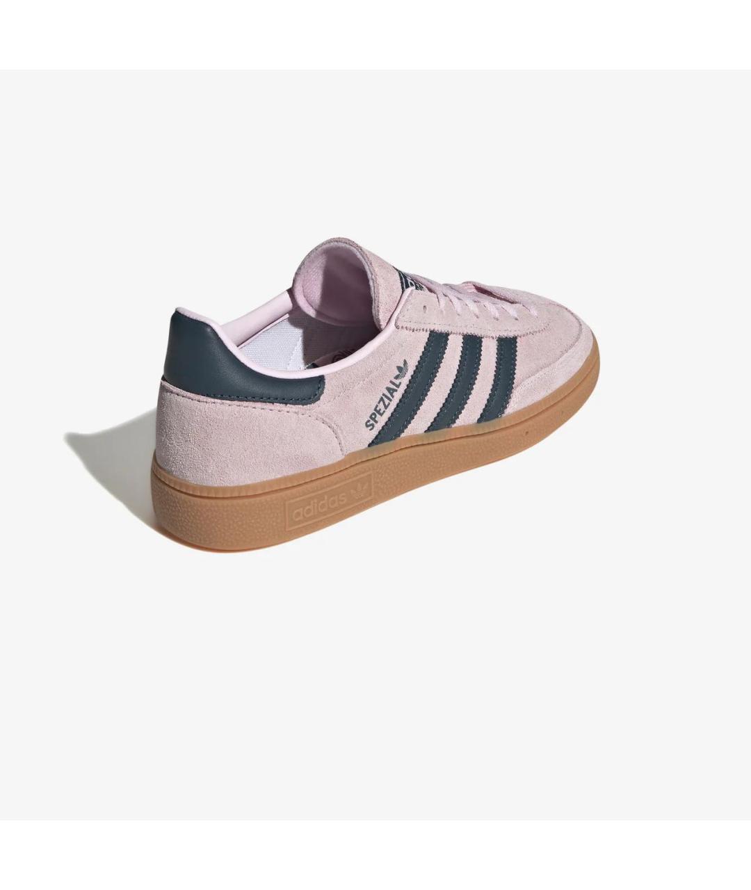 ADIDAS Розовые замшевые кеды, фото 3