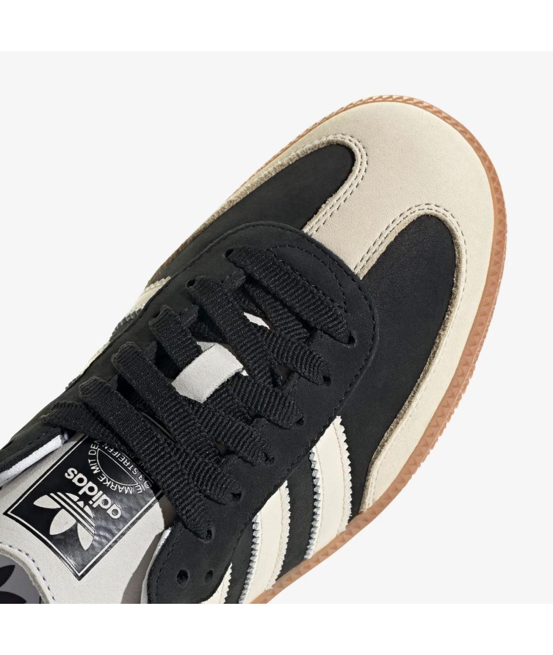 ADIDAS Черные кожаные кеды, фото 7