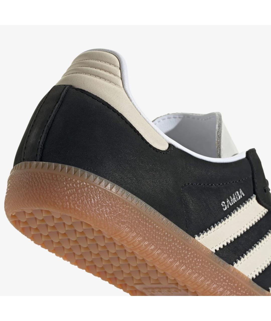 ADIDAS Черные кожаные кеды, фото 8