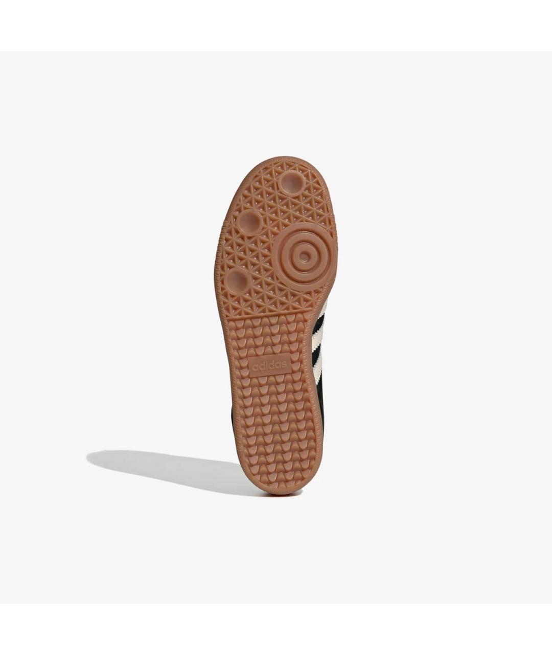 ADIDAS Черные кожаные кеды, фото 6