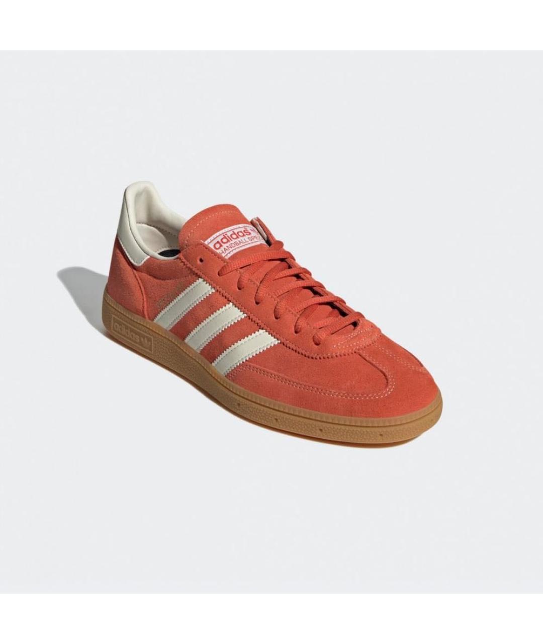 ADIDAS Оранжевое замшевые кеды, фото 2