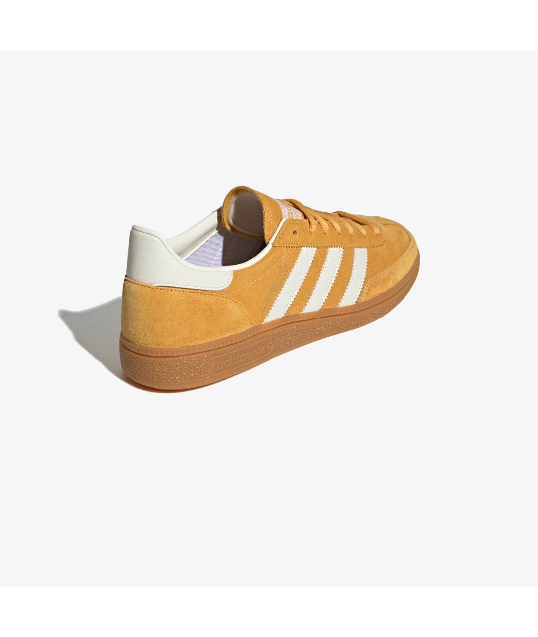 ADIDAS Желтые замшевые кеды, фото 3