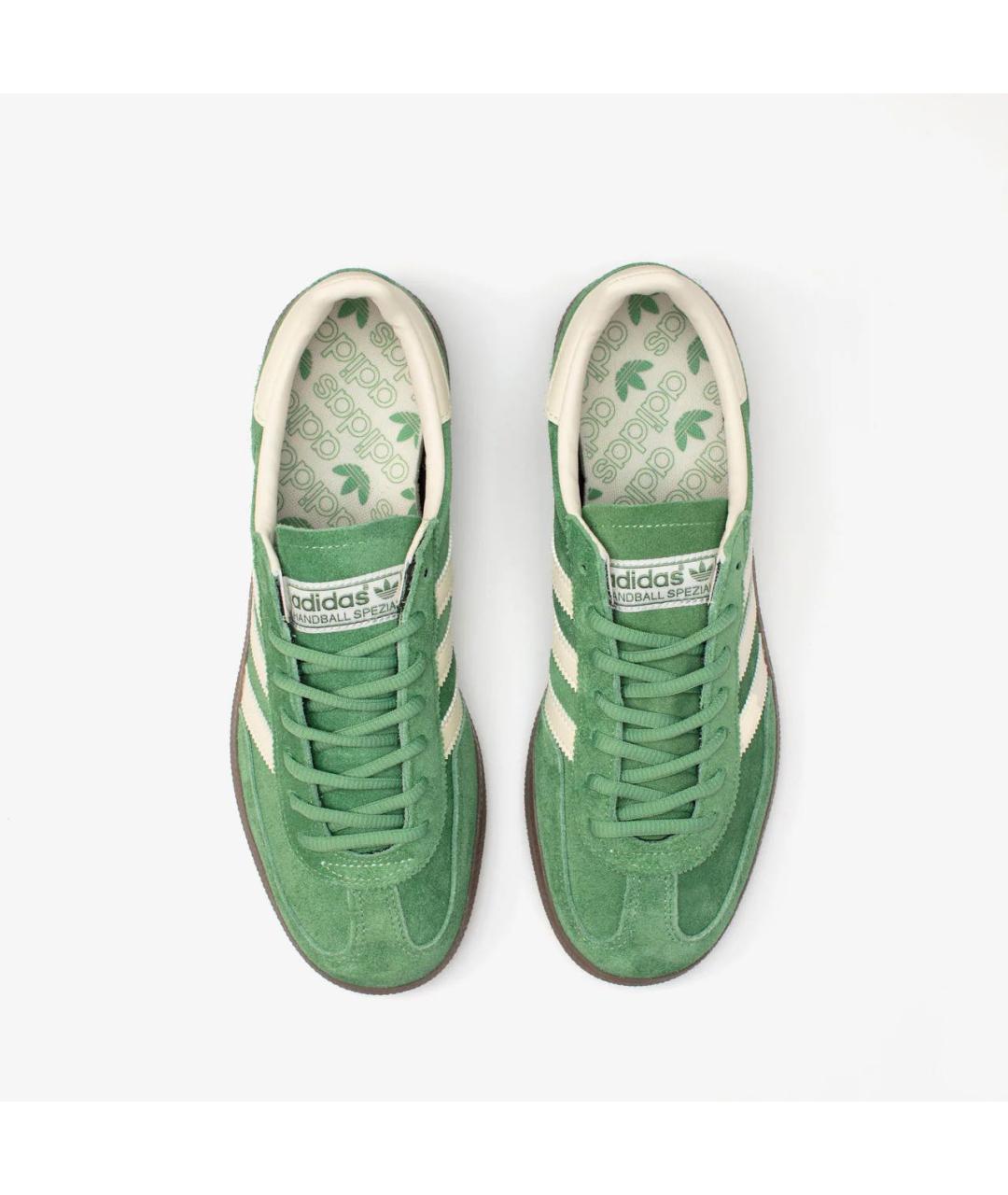 ADIDAS Зеленые замшевые кеды, фото 3