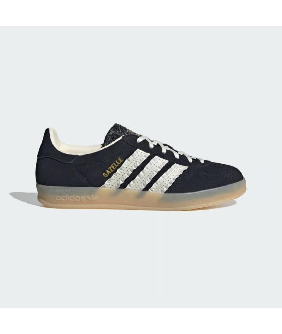 ADIDAS Черные замшевые кеды, фото 5