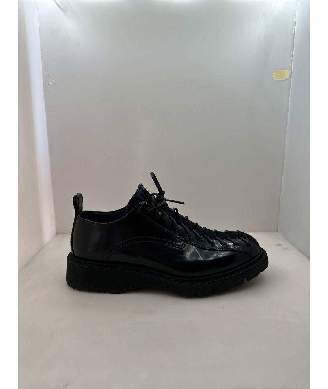 CHRISTIAN DIOR Черные кожаные туфли, фото 5