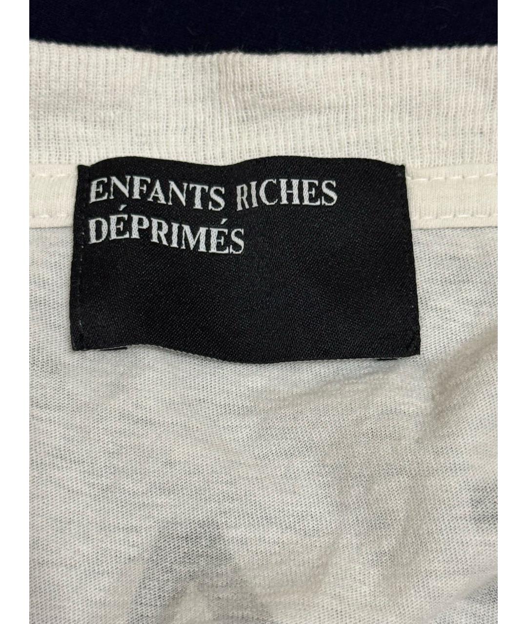 Enfants Riches Déprimés Белая хлопковая футболка, фото 7