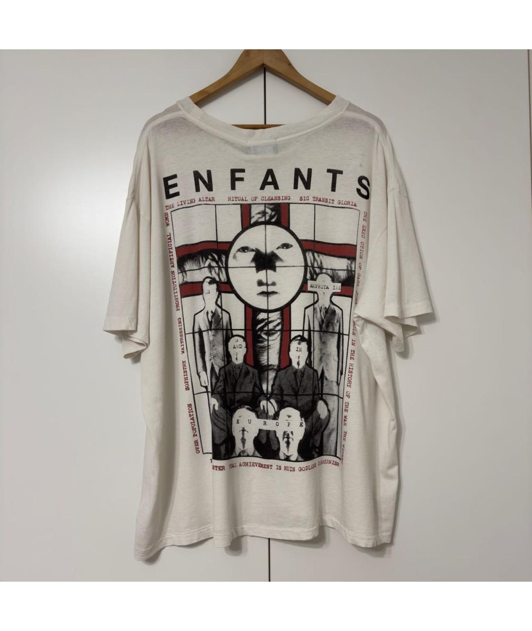 Enfants Riches Déprimés Белая хлопковая футболка, фото 2