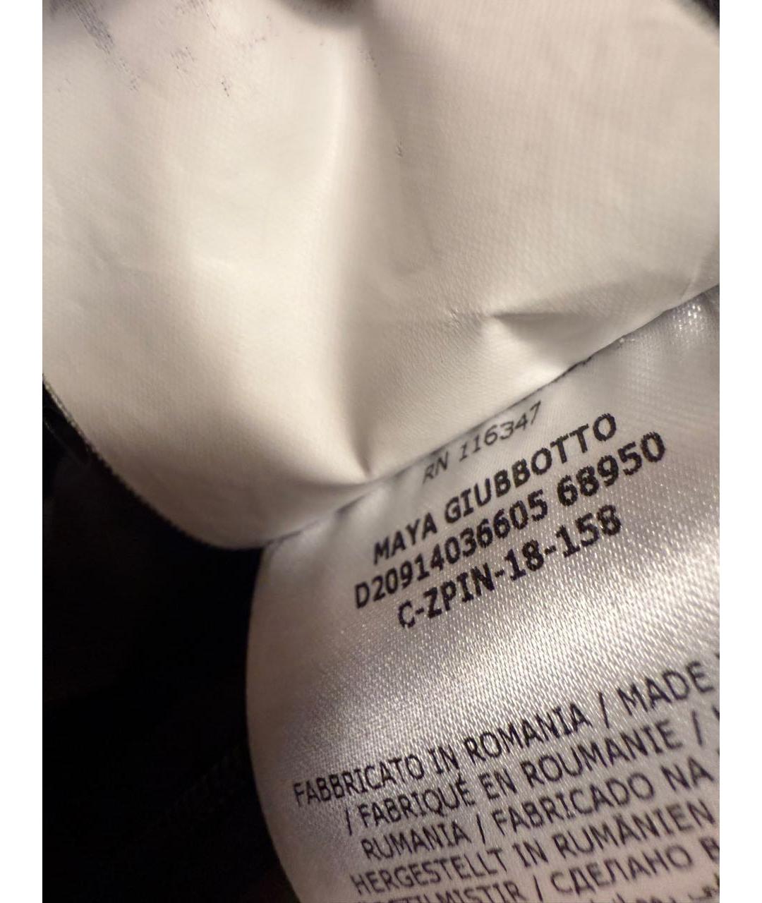 MONCLER Черная полиамидовая куртка, фото 6