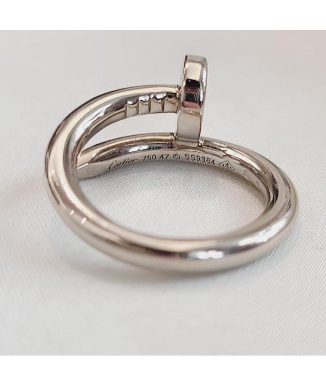 CARTIER Серебряное кольцо из белого золота, фото 3