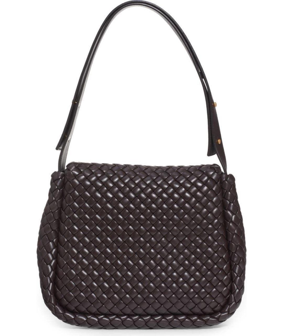 BOTTEGA VENETA Кожаная сумка с короткими ручками, фото 1