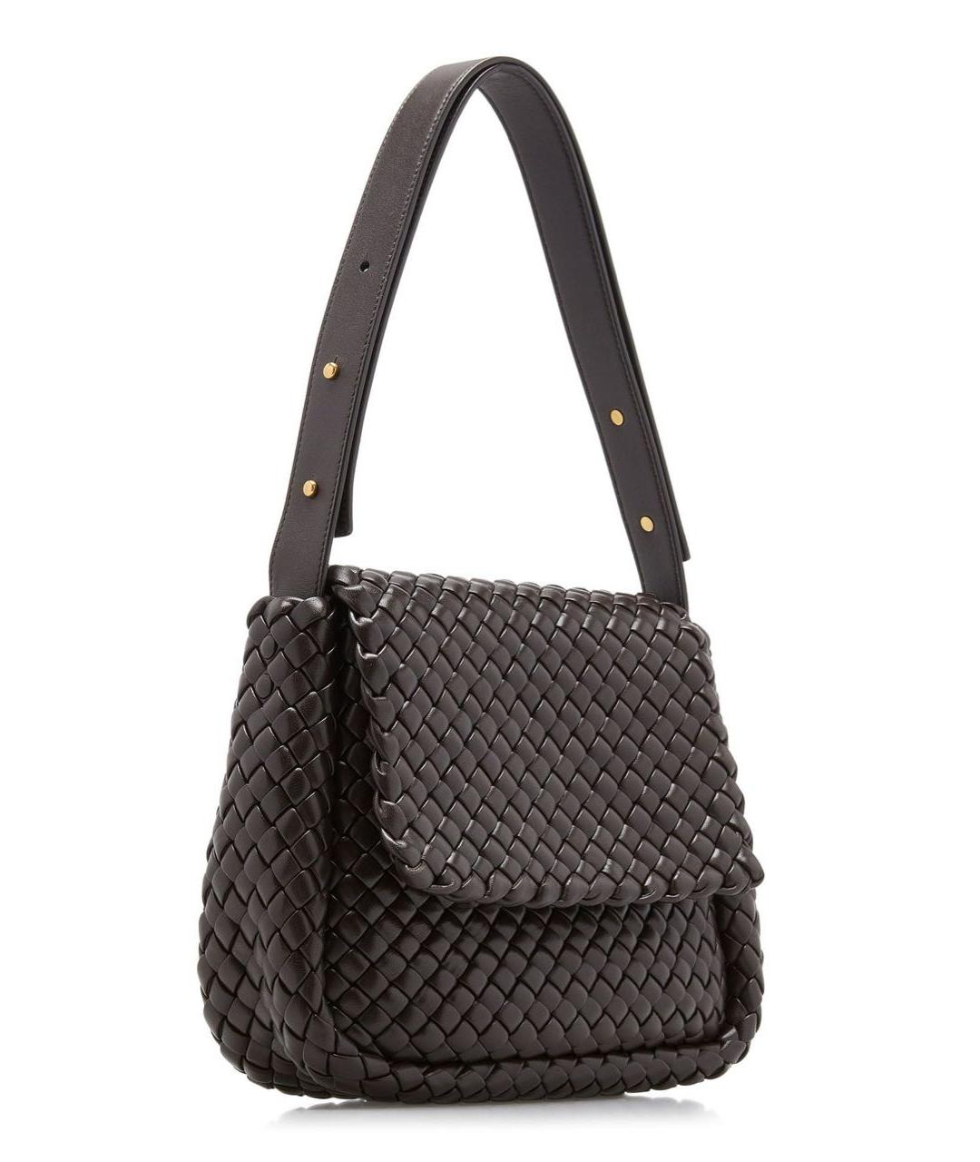 BOTTEGA VENETA Кожаная сумка с короткими ручками, фото 3