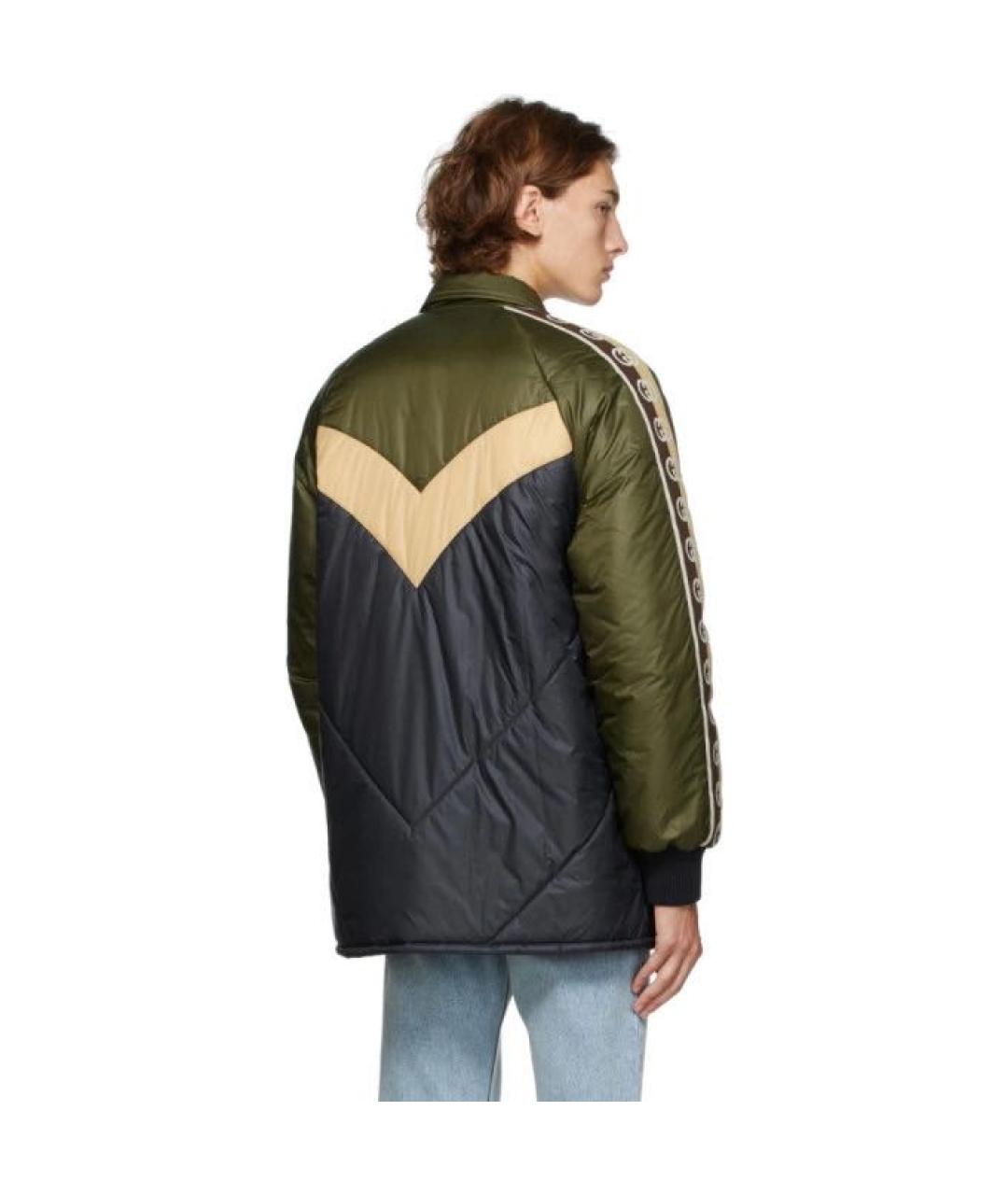 GUCCI Хаки куртка, фото 6