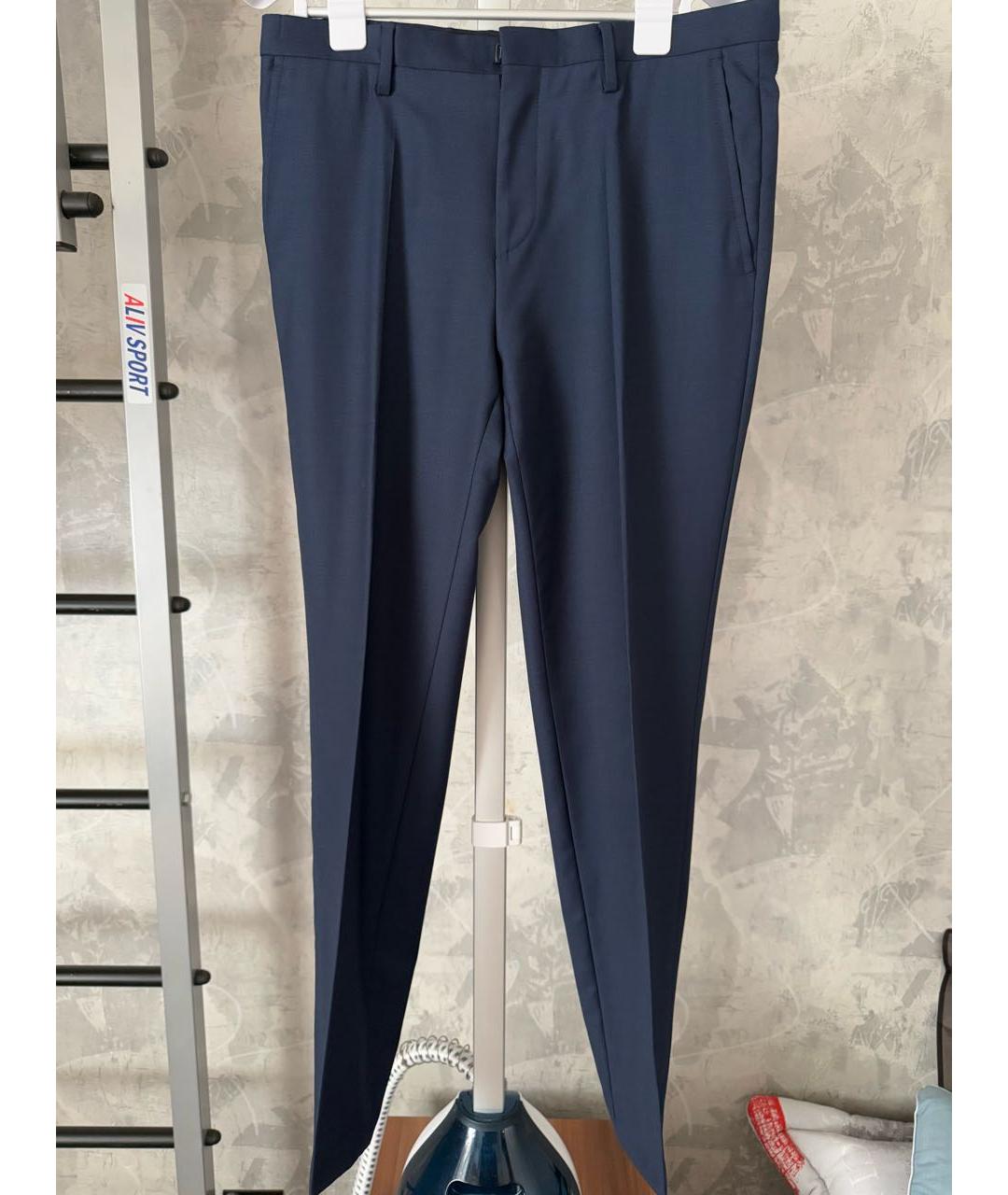 HUGO BOSS Синий классический костюм, фото 3