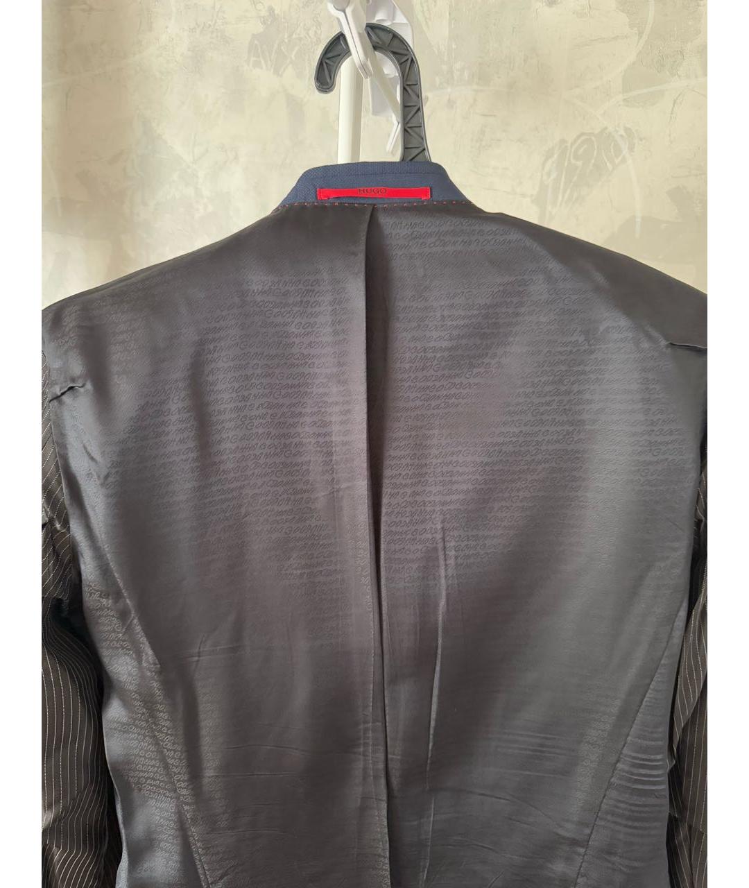 HUGO BOSS Синий классический костюм, фото 2
