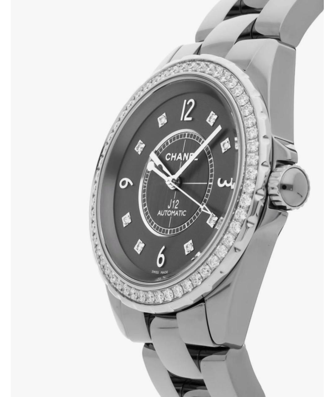 CHANEL Серебряные титановые часы, фото 3