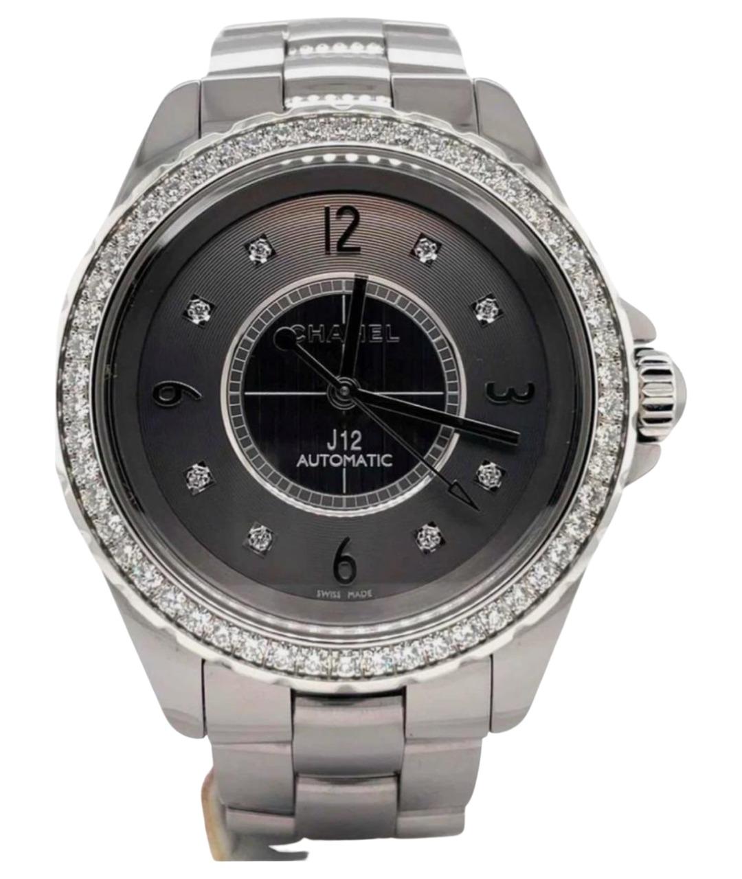 CHANEL Серебряные титановые часы, фото 1