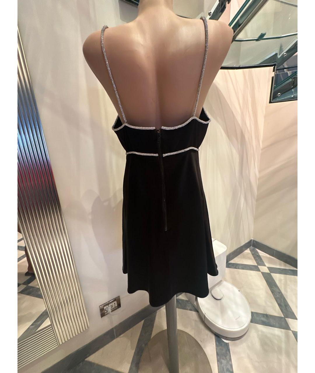 ALICE+OLIVIA Черное полиэстеровое вечернее платье, фото 2