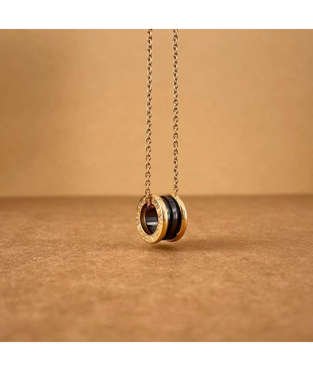 BVLGARI Золотое колье из розового золота, фото 2
