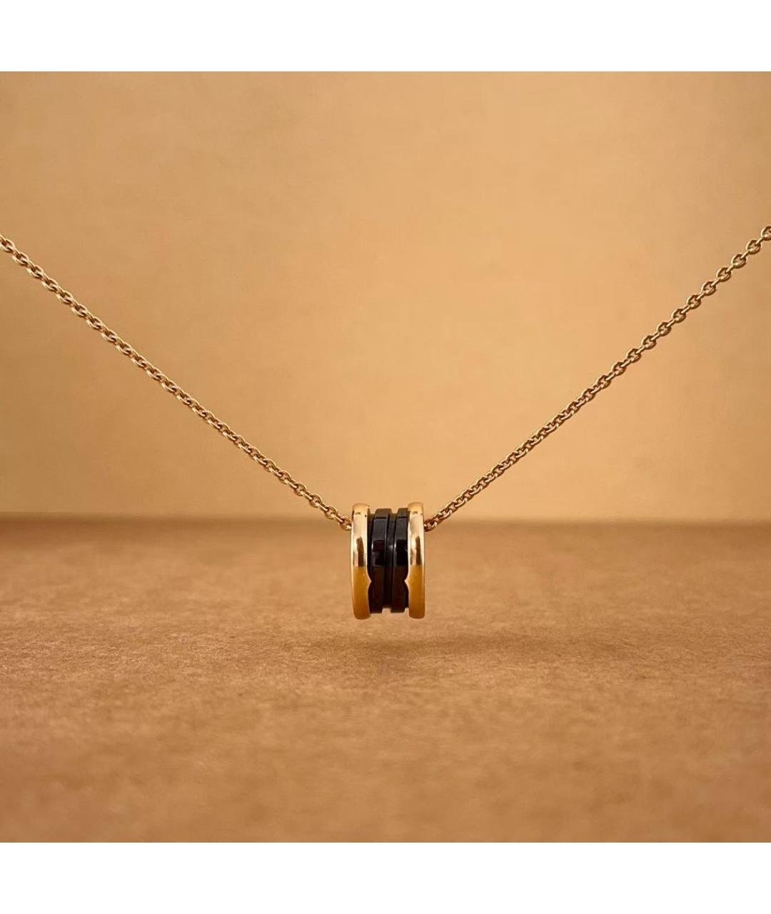 BVLGARI Золотое колье из розового золота, фото 4