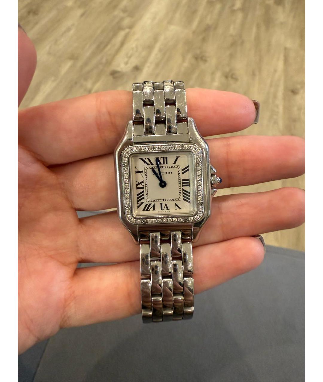 CARTIER Серебряные часы, фото 2