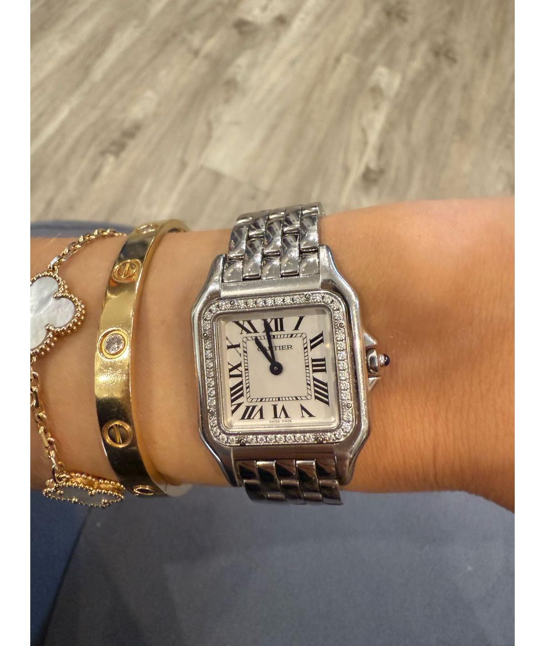 CARTIER Серебряные часы, фото 5