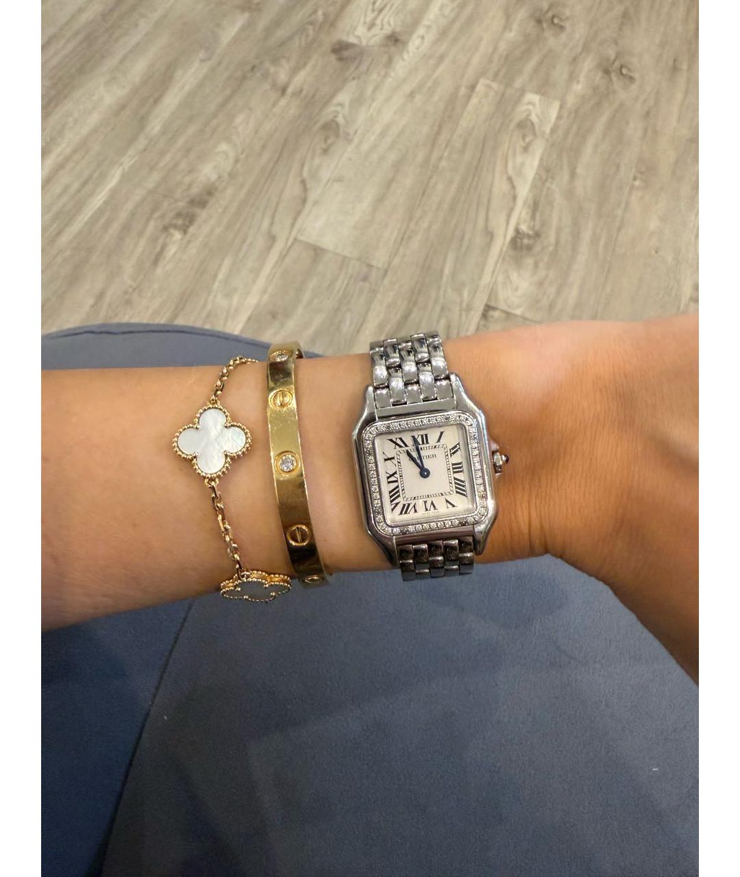 CARTIER Серебряные часы, фото 6
