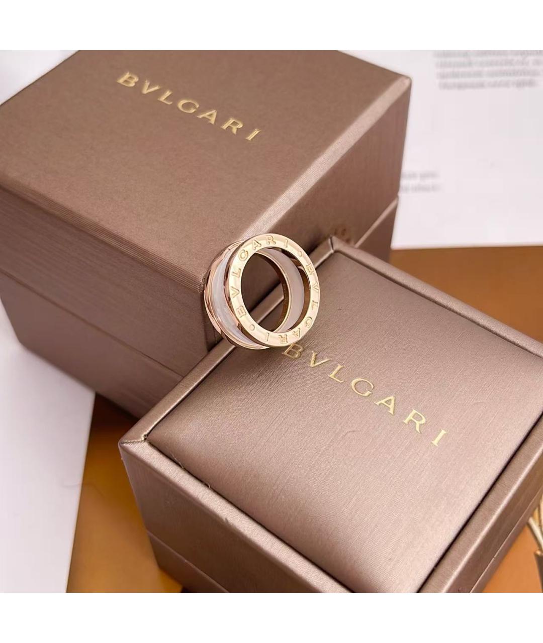 BVLGARI Золотое кольцо из розового золота, фото 4