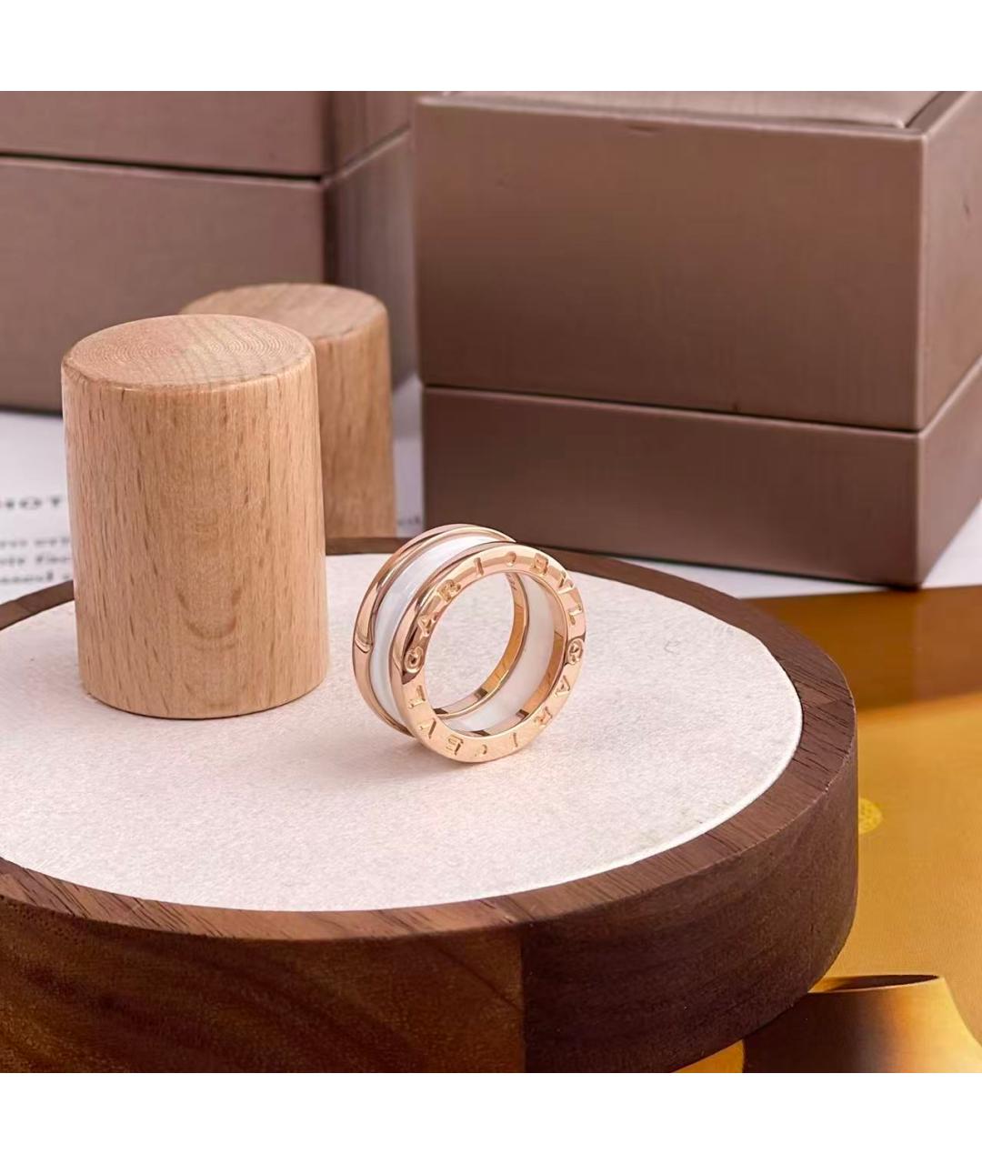 BVLGARI Золотое кольцо из розового золота, фото 6