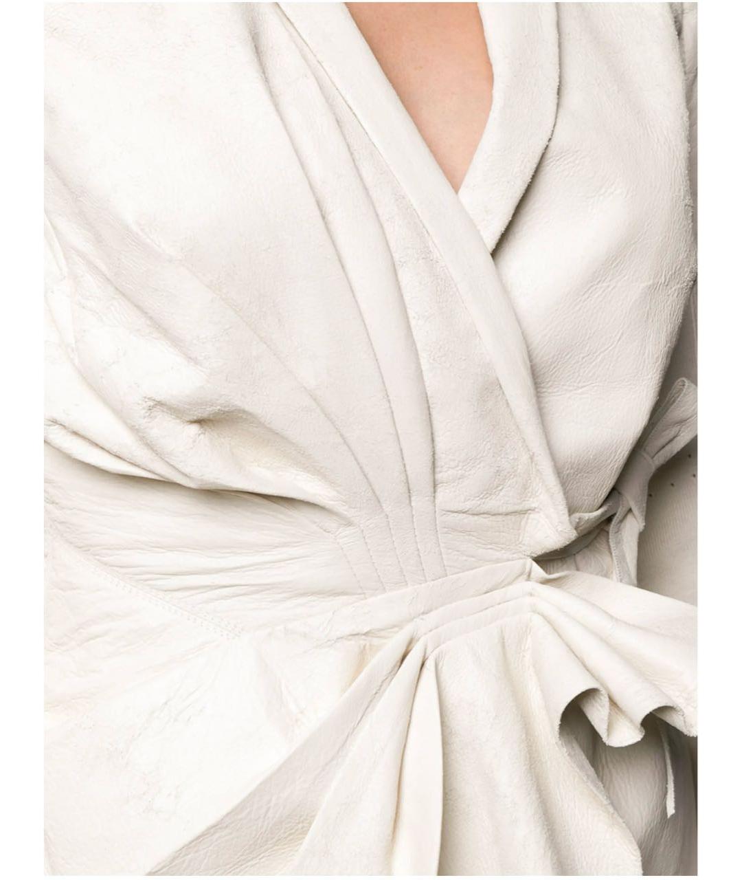 RICK OWENS Черная кожаная куртка, фото 6
