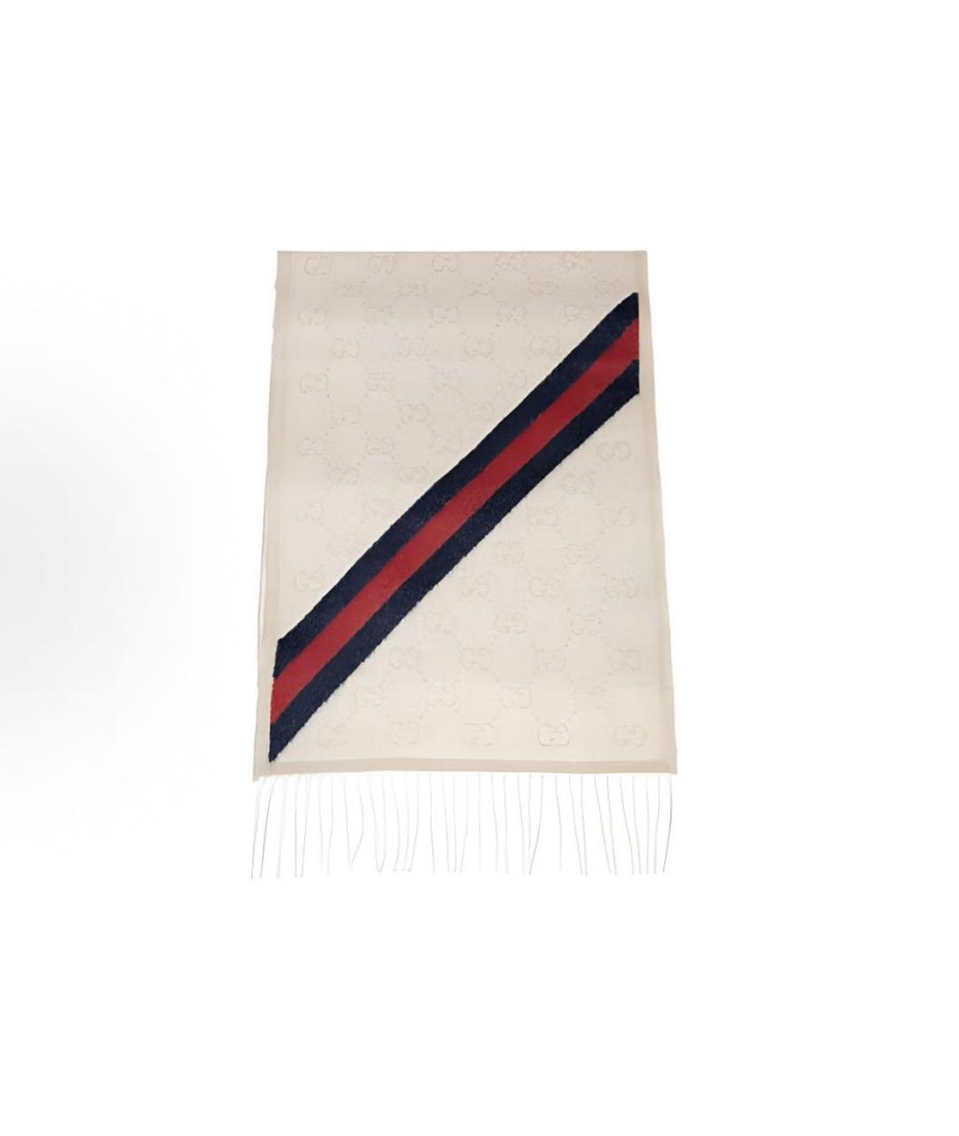 GUCCI Шерстяной шарф, фото 3