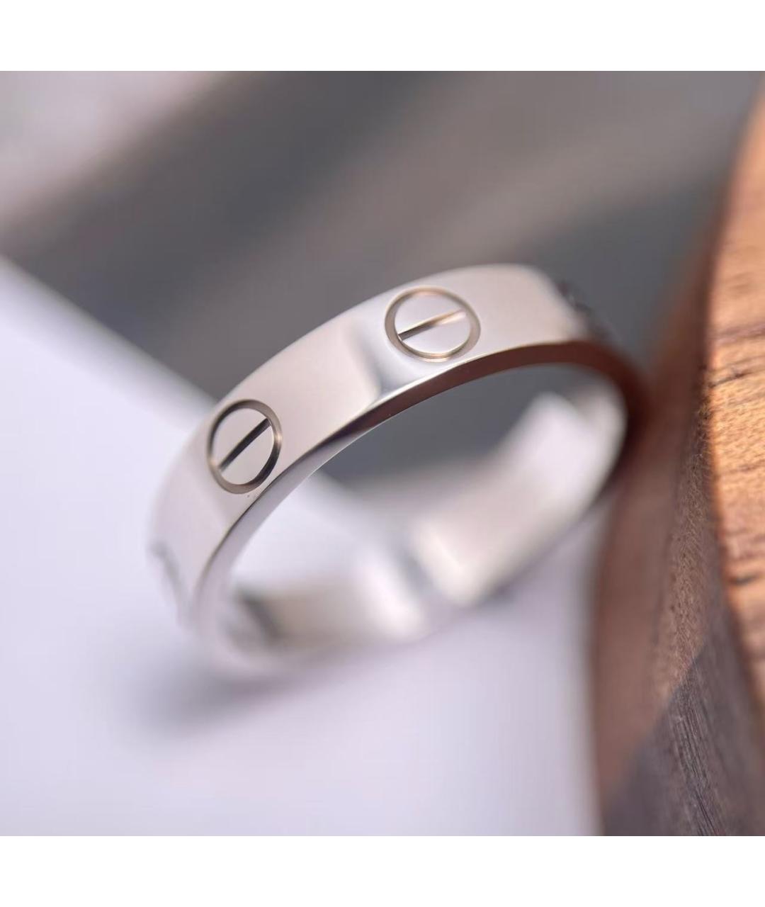 CARTIER Серебряное кольцо из белого золота, фото 6