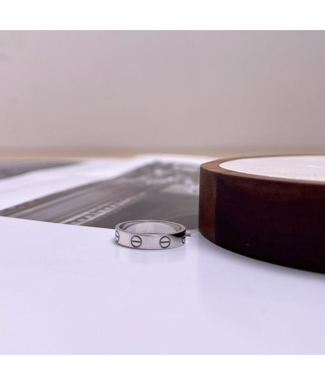 CARTIER Серебряное кольцо из белого золота, фото 5