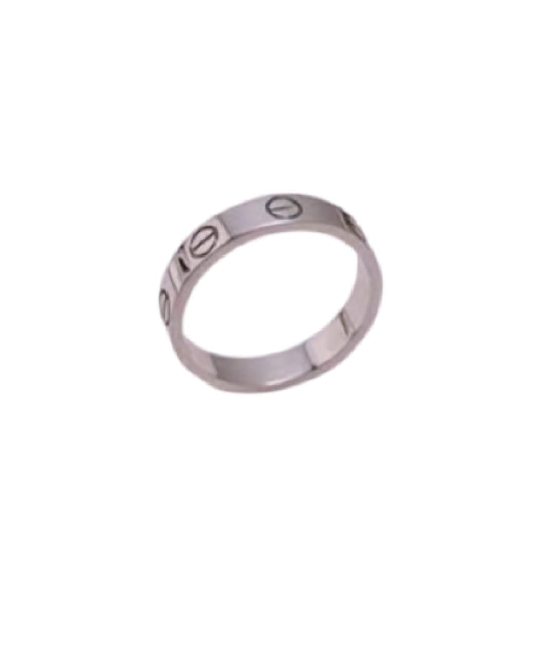 CARTIER Серебряное кольцо из белого золота, фото 1