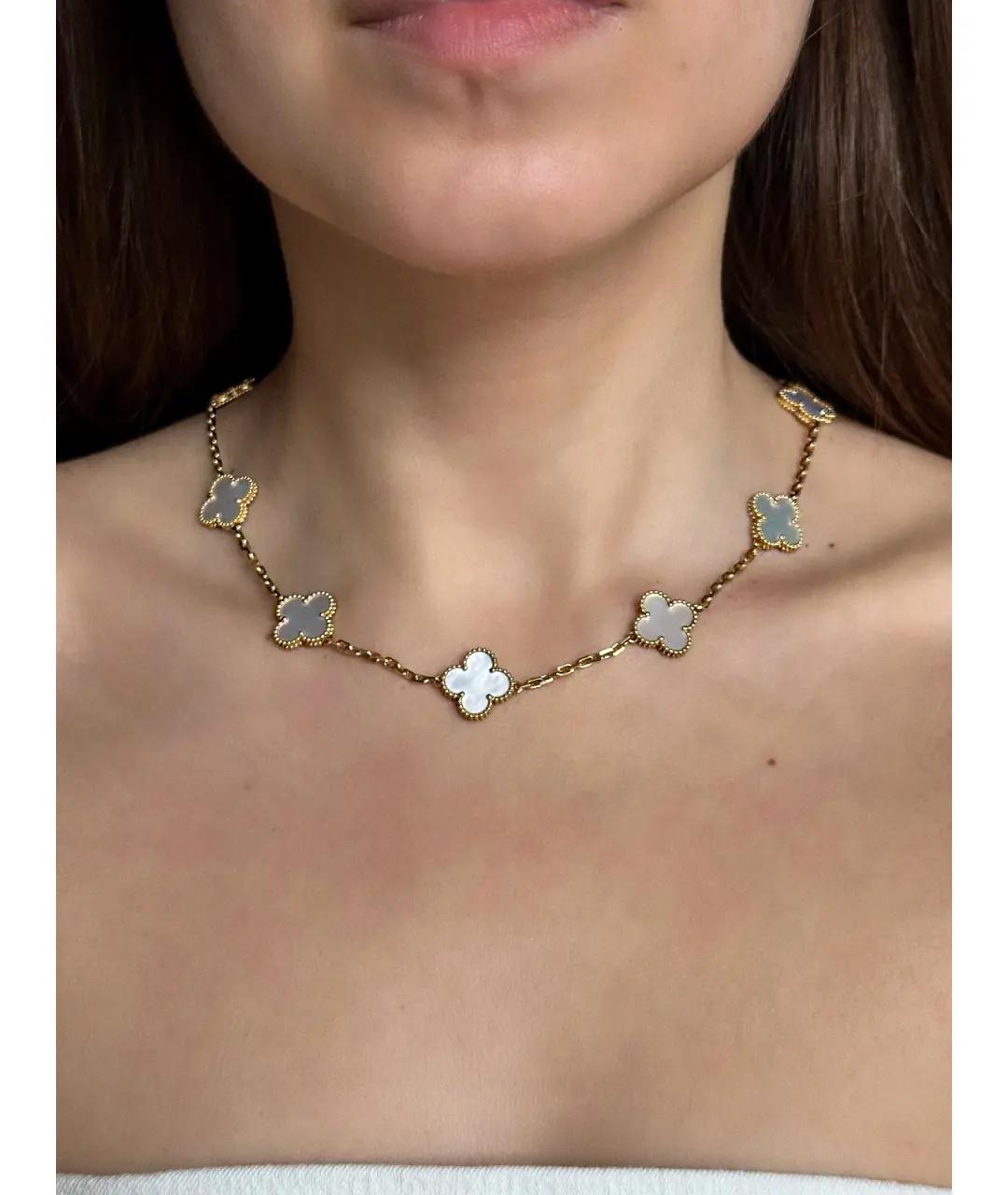 VAN CLEEF & ARPELS Золотое колье из желтого золота, фото 5