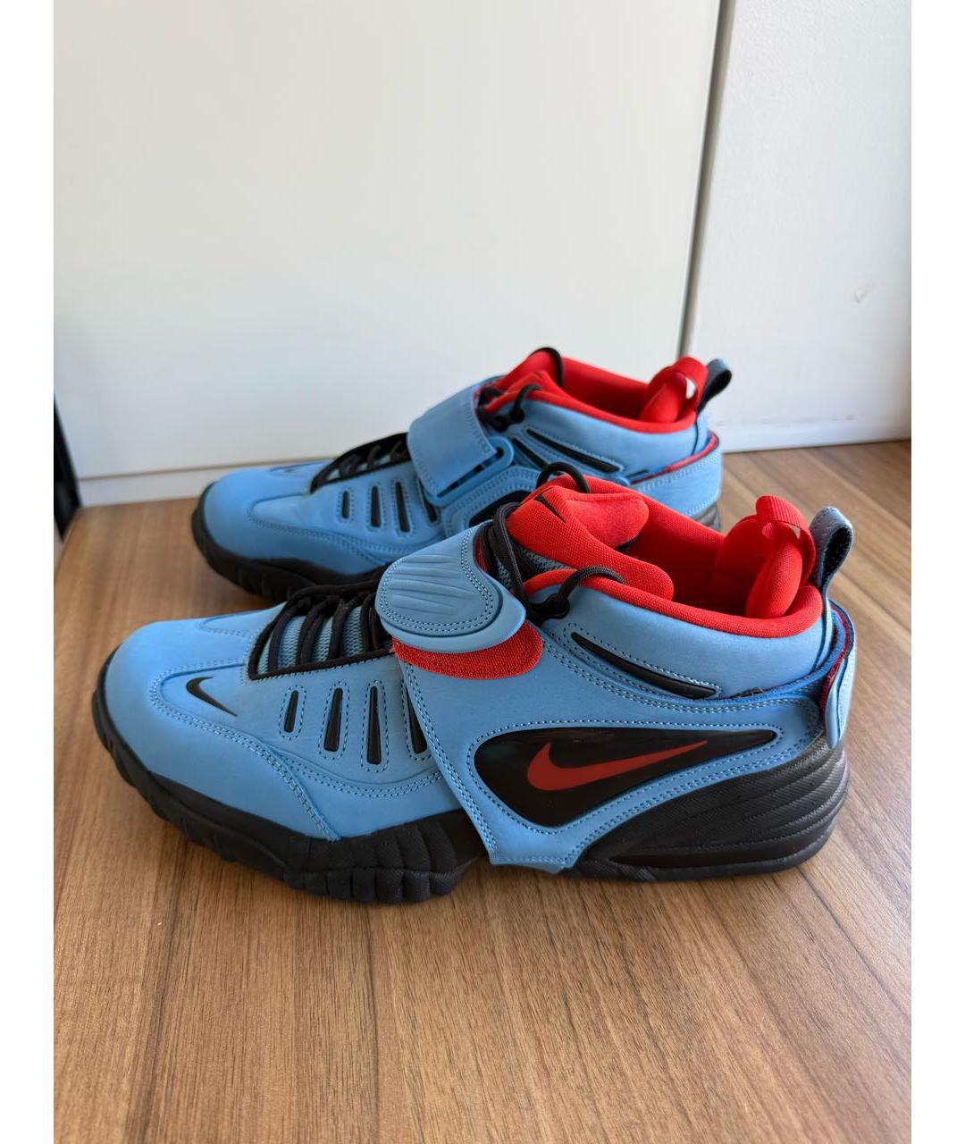 NIKE Голубые высокие кроссовки / кеды, фото 9